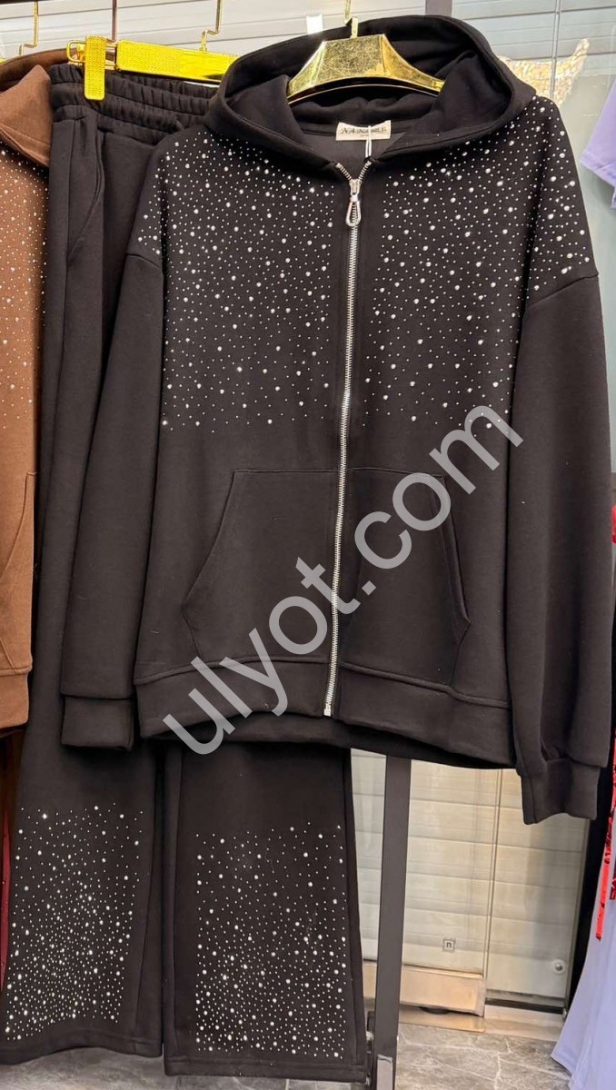 КОСТЮМ (44-50) ПРЯМОЙ РОЗОВЫЙ NNS83