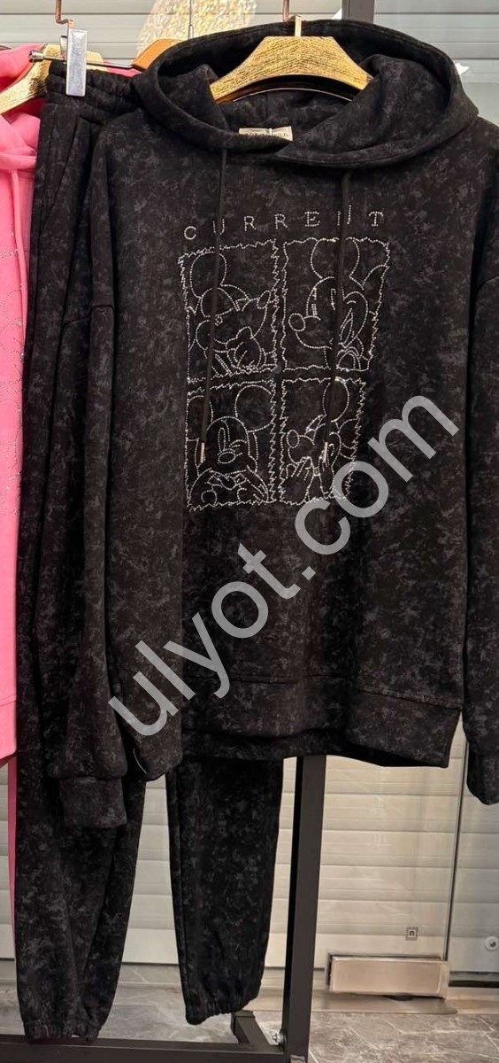 КОСТЮМ (44-50) МАНЖЕТ РОЗОВЫЙ NNS81