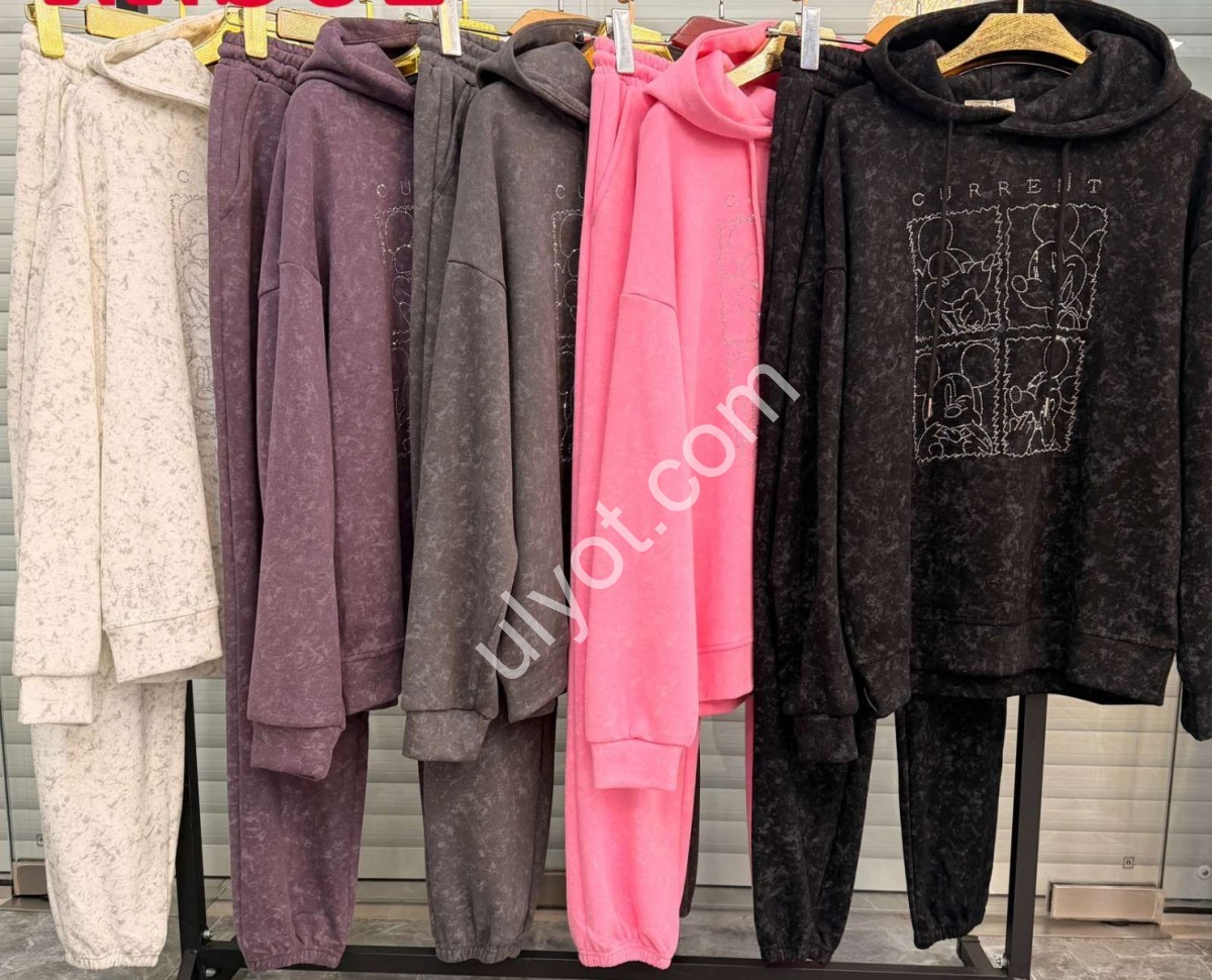 Фото 2 КОСТЮМ (44-50) МАНЖЕТ РОЗОВЫЙ NNS81