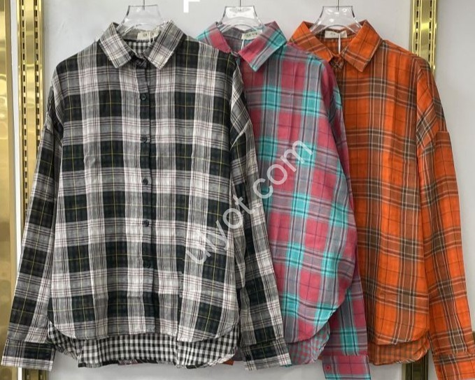 Сорочка (OVER SIZE) БІРЮЗА GZ074