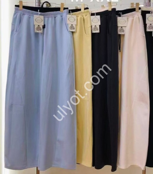 ШТАНЫ (44-50) ПРЯМОЙ ЖЕЛТЫЙ 26K-52