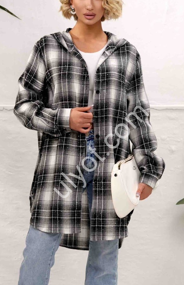 РУБАШКА (3XL-6XL) КАМНИ ЖЕЛТЫЙ 7757