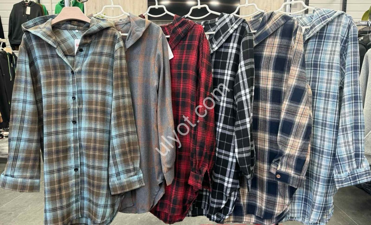 Фото 2 СОРОЧКА (3XL-6XL) СІРИЙ+БІЖ 7750