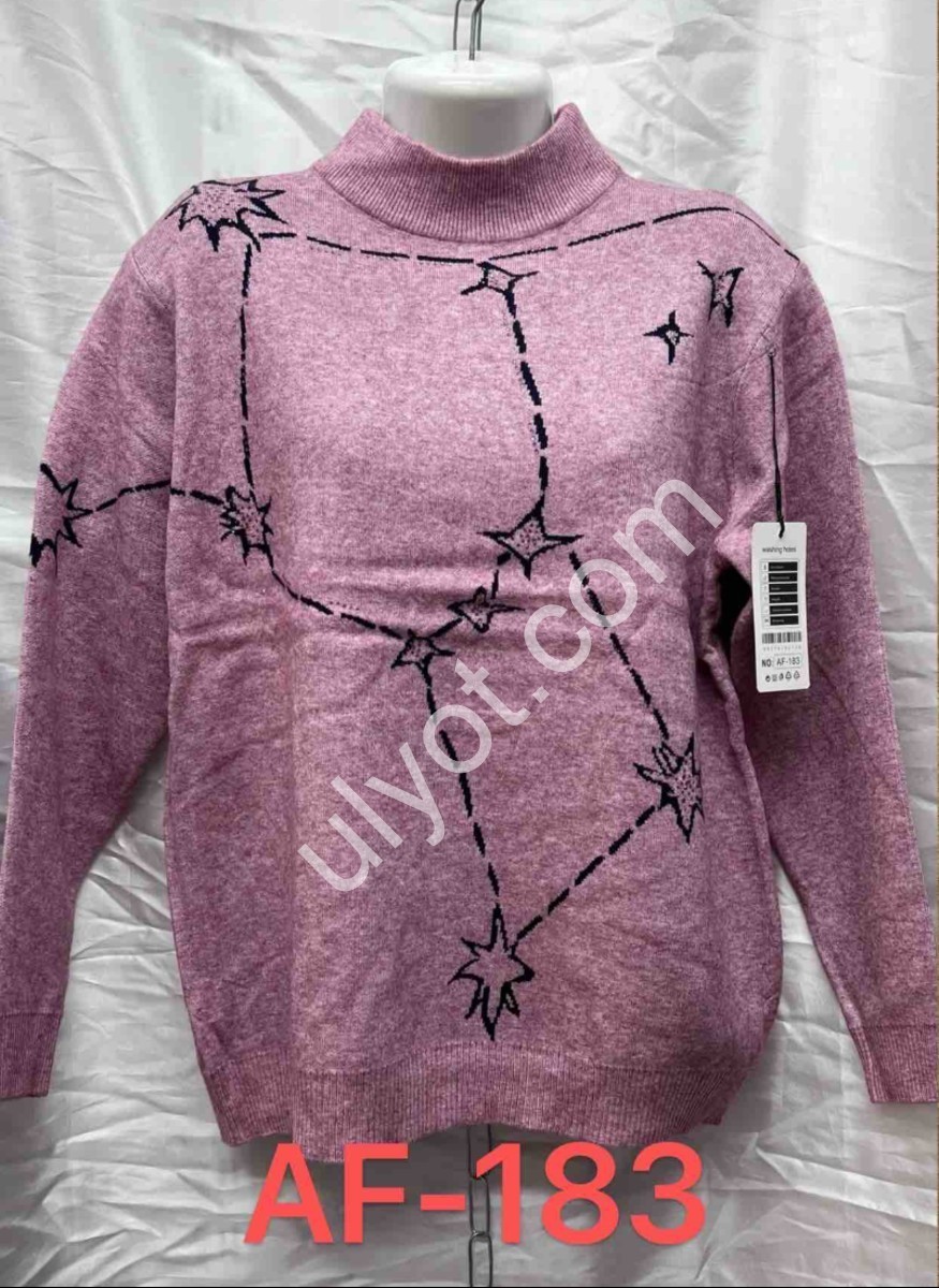 СВІТЕР (ONE SIZE 54-56) МІКС AF-183