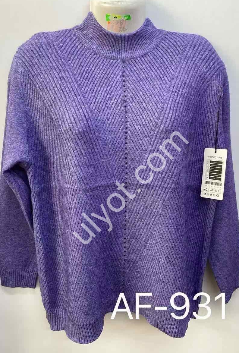 СВІТЕР (ONE SIZE 52-54) МІКС AF-931