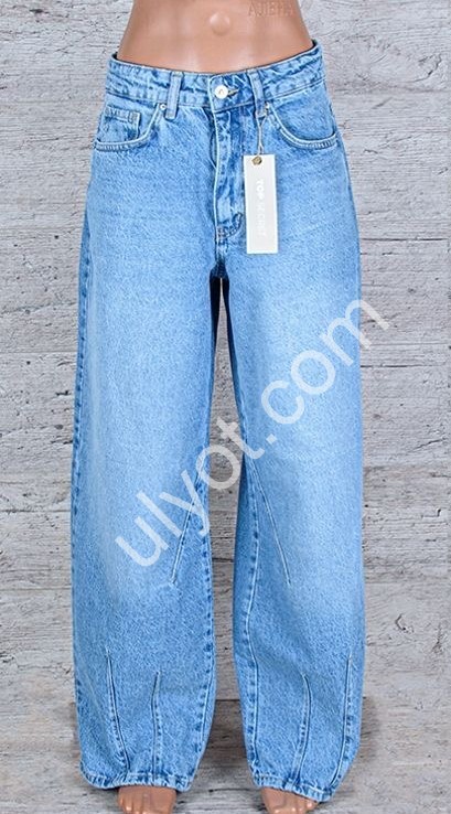 ДЖИНСЫ TOP SHOP (25-32) СИНИЙ 7032