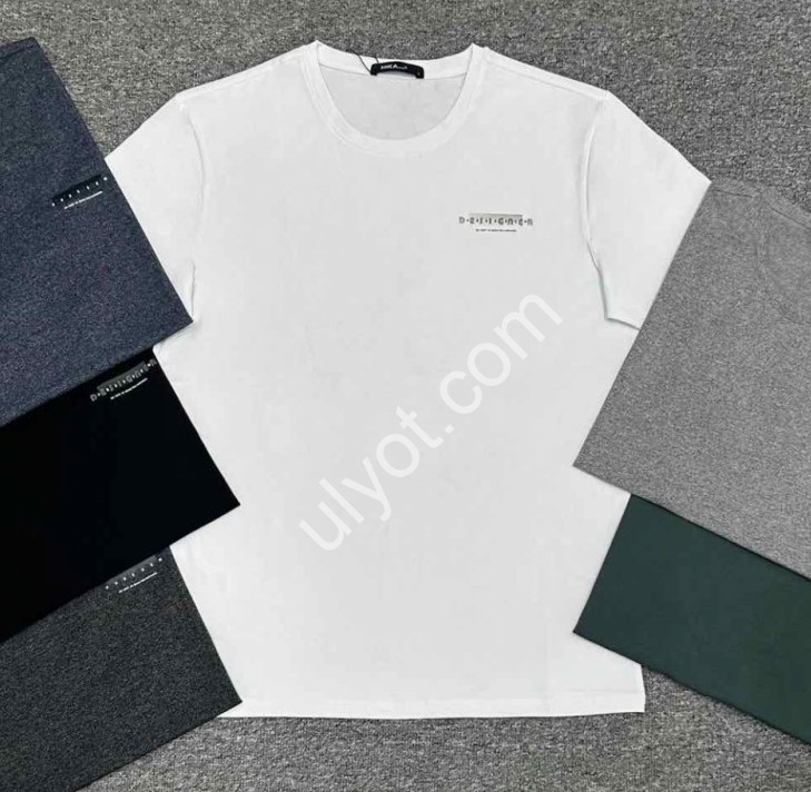 ФУТБОЛКА (M-3XL) БІЛИЙ 1503