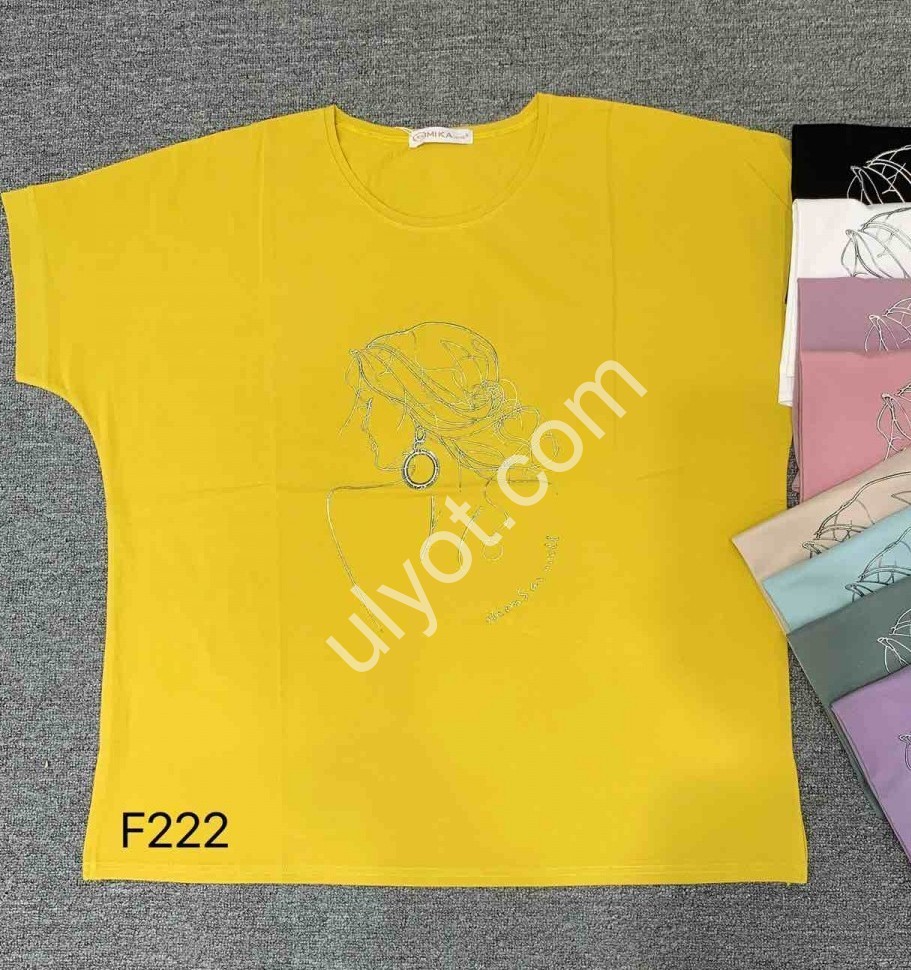 ФУТБОЛКА (ONE SIZE 50-54) МИКС F222