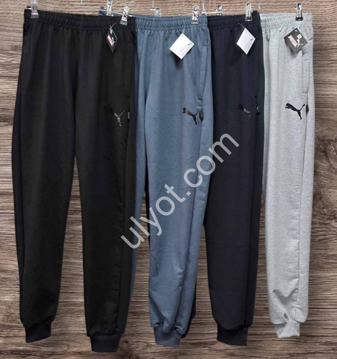 СПОРТ. ШТАНЫ P15 (7-12 ЛЕТ) МАНЖЕТ СЕРЫЙ 