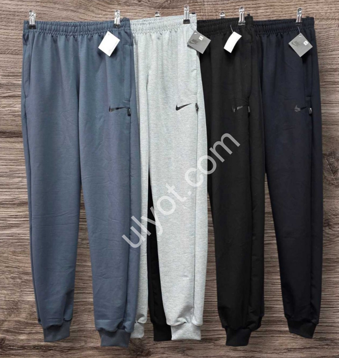 СПОРТ. ШТАНИ N02 (7-12 РОКІВ) МАНЖЕТ СВ.СІРИЙ