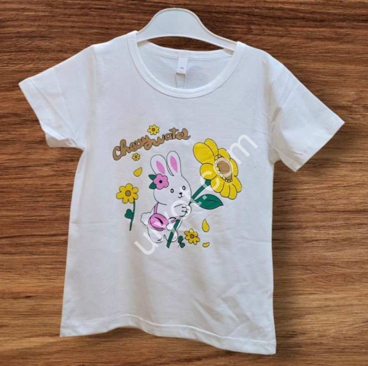 ФУТБОЛКА  (1-3 ГОДА) ПОДСОЛНУХ БЕЛЫЙ 