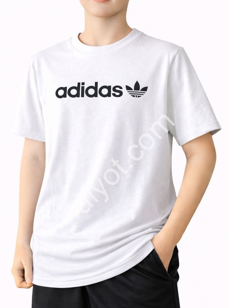 ФУТБОЛКА A01 (7-12 ЛЕТ) БЕЛЫЙ 