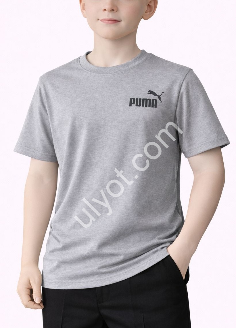 ФУТБОЛКА P15 (7-12 ЛЕТ) СЕРЫЙ 