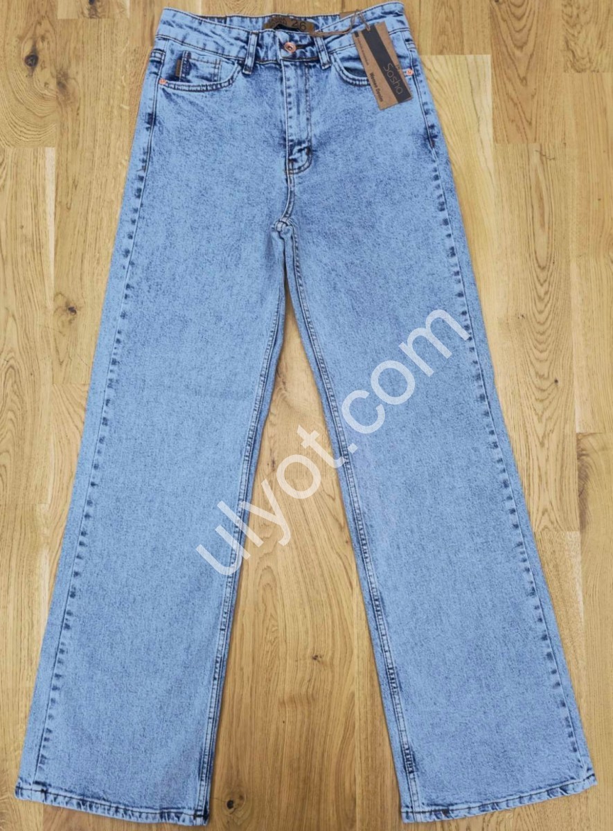 ДЖИНСИ SASHA (26-31) СИНІЙ 2650