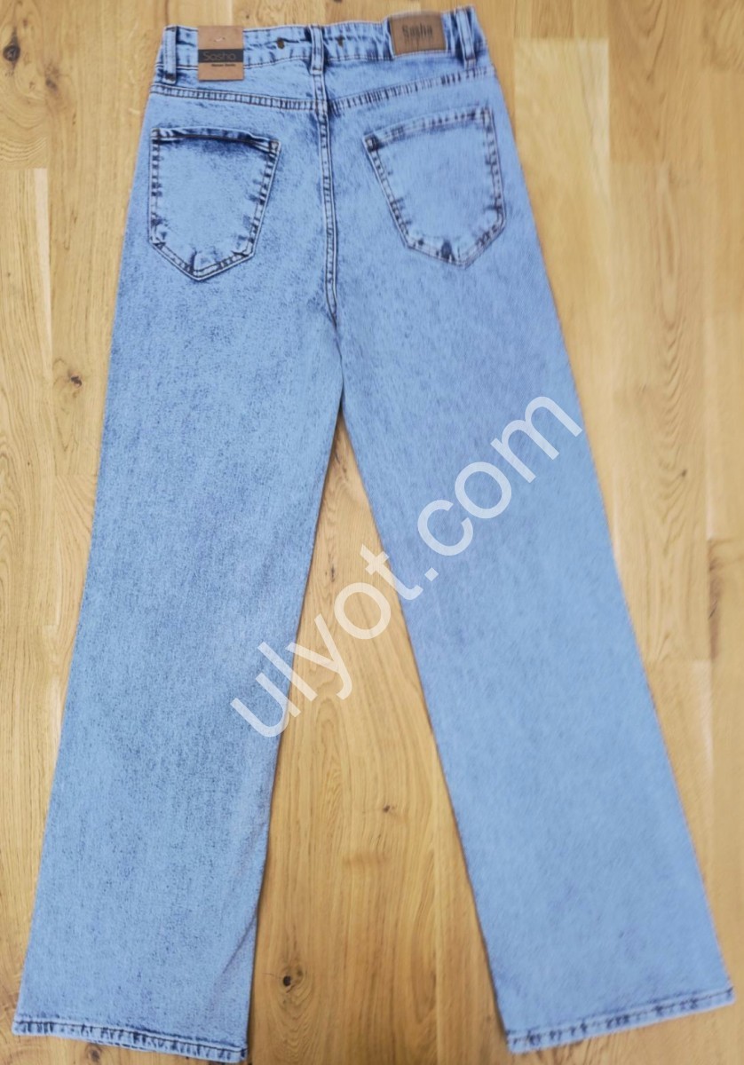 ДЖИНСИ SASHA (26-31) СИНІЙ 2650