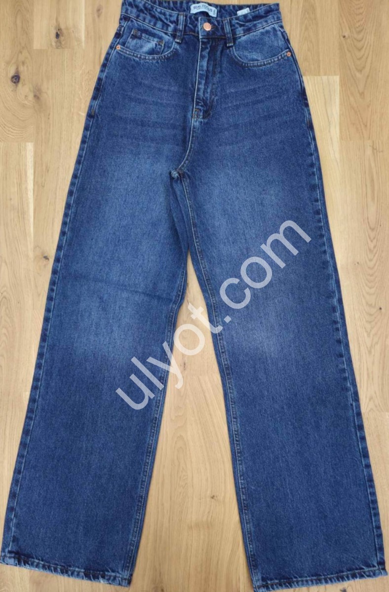 ДЖИНСИ REAL FOCUS (25-27) Т.СИНІЙ 1554-17