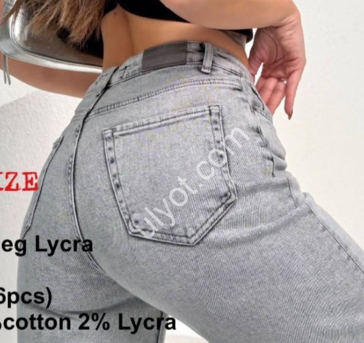 ДЖИНСИ ZEO BASIC (30-36) СІРИЙ 5171