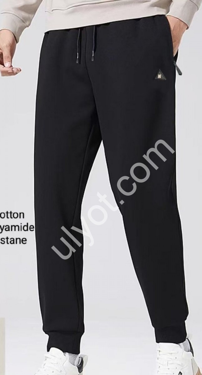 СПОРТ.ШТАНЫ (4XL-7XL) МАНЖЕТ МИКС 2076-24