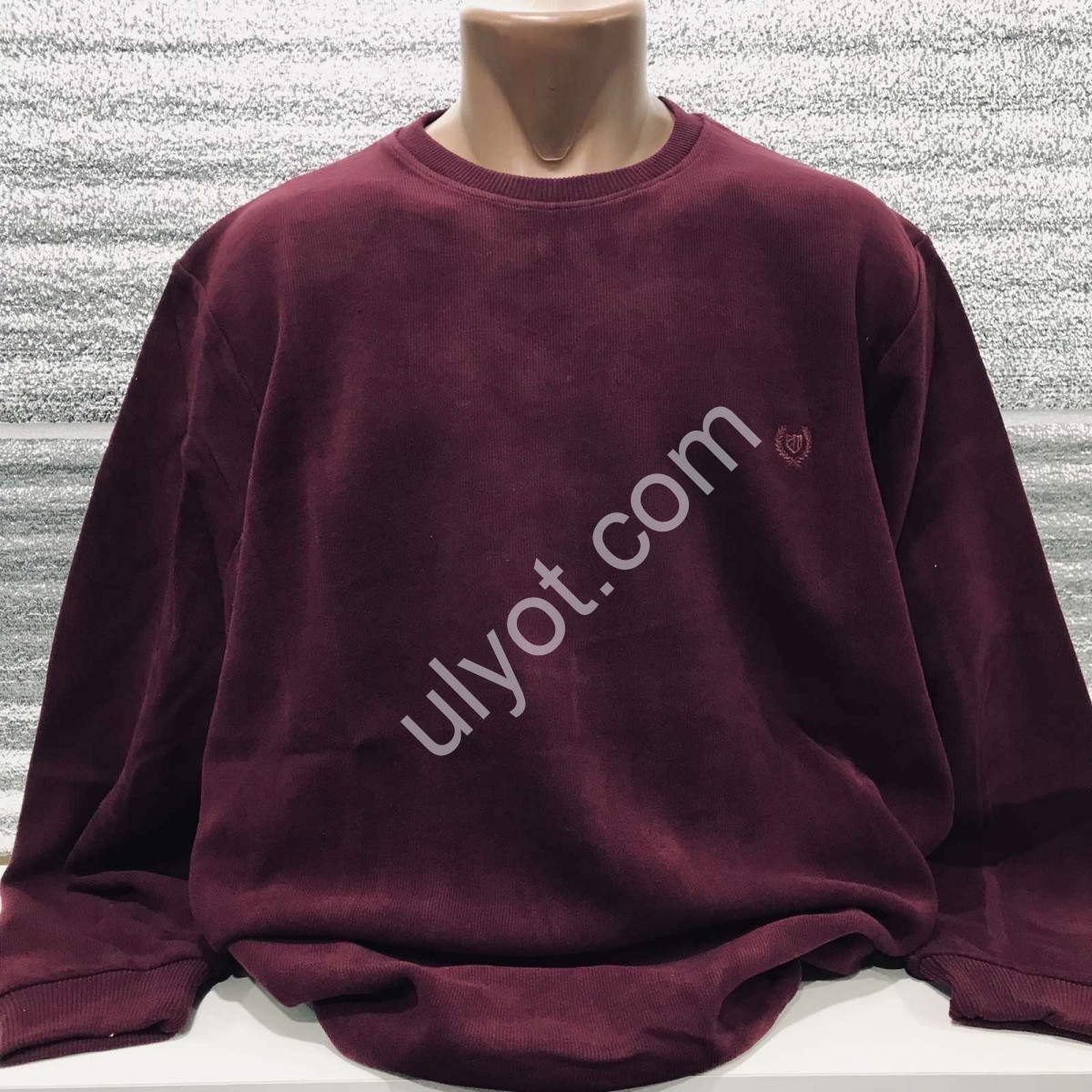 СВИТЕР MADU (4XL-7XL) БОРДО 5501