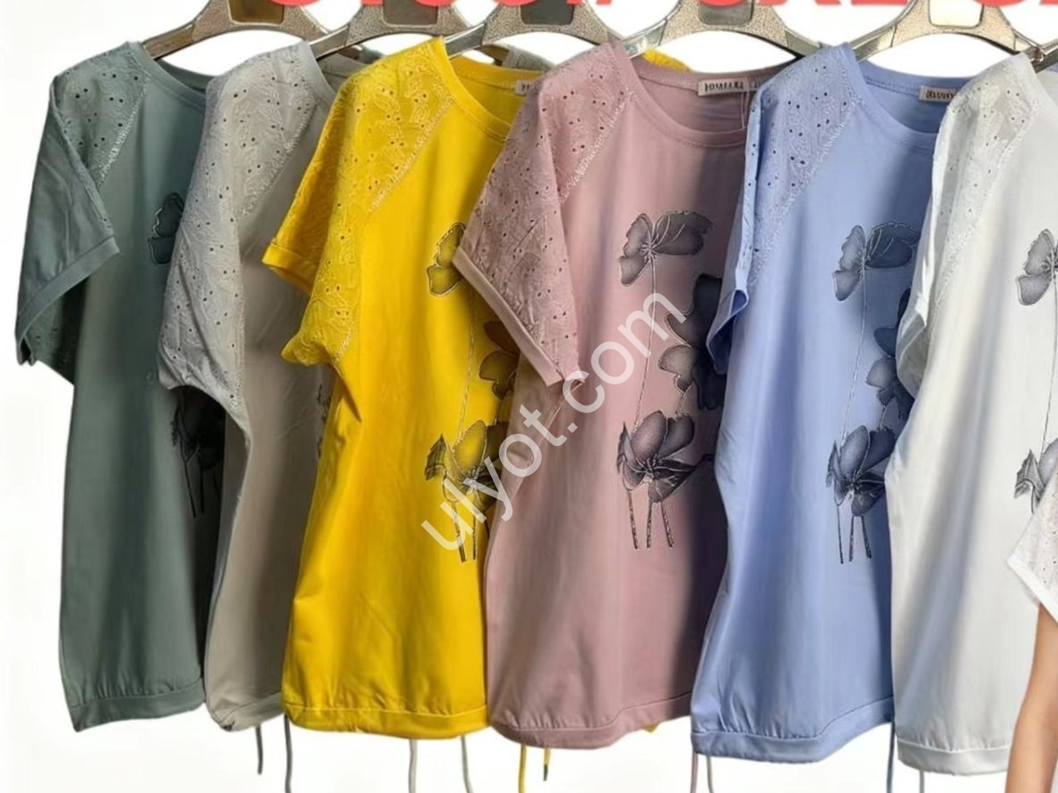 ФУТБОЛКА (5XL-8XL) Жовтий 8109