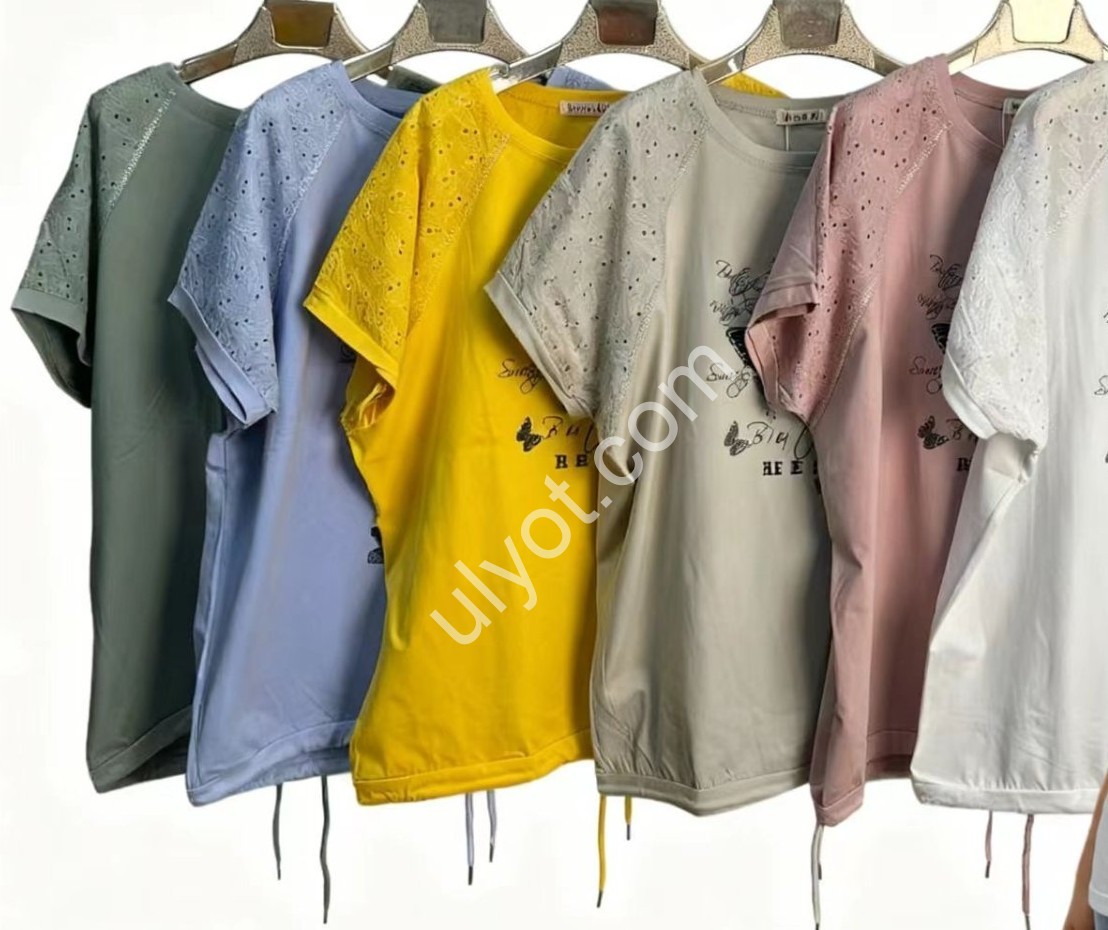 ФУТБОЛКА (5XL-8XL) Жовтий 8103