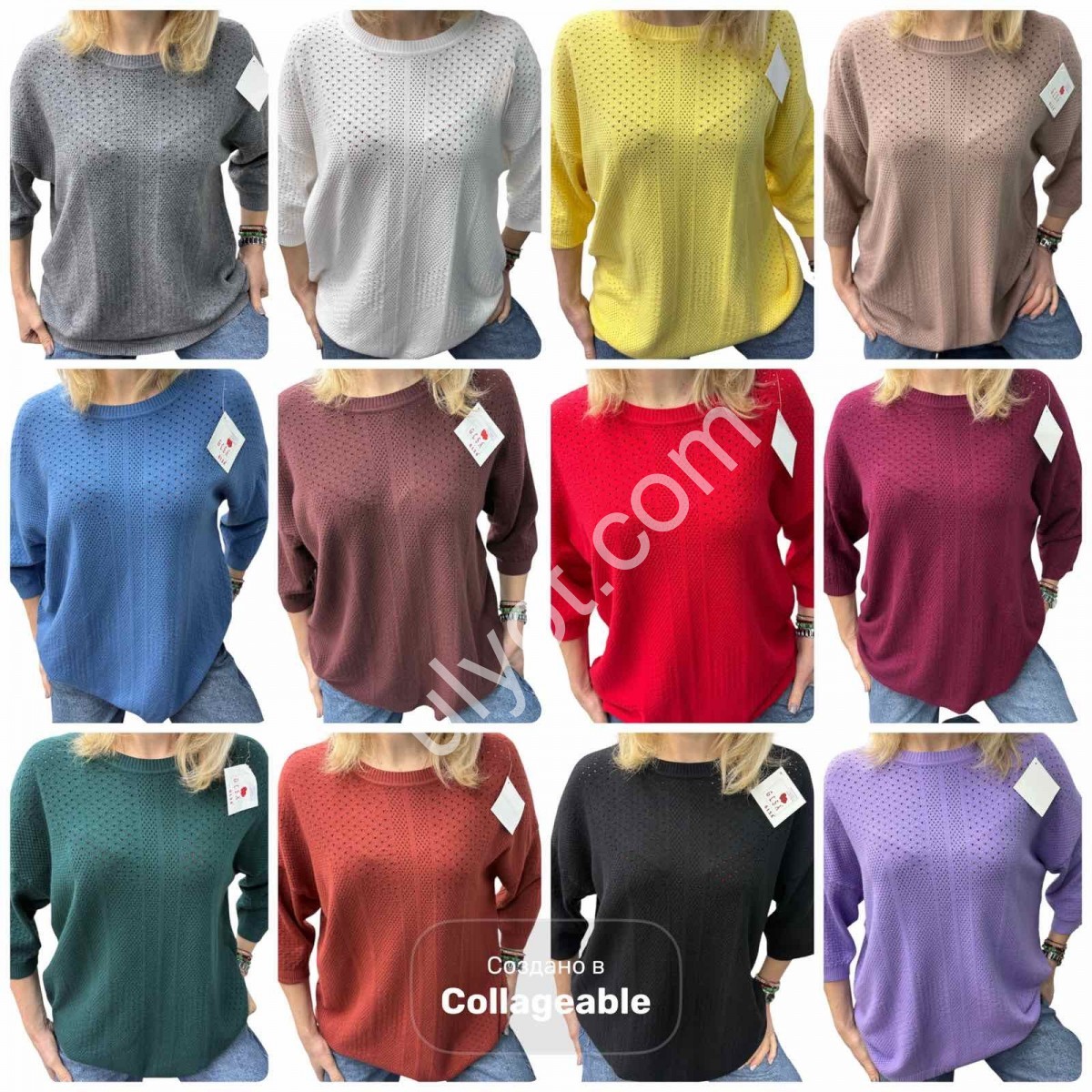 Фото 3 КОФТОЧКА (ONE SIZE 50-56) МИКС 25243