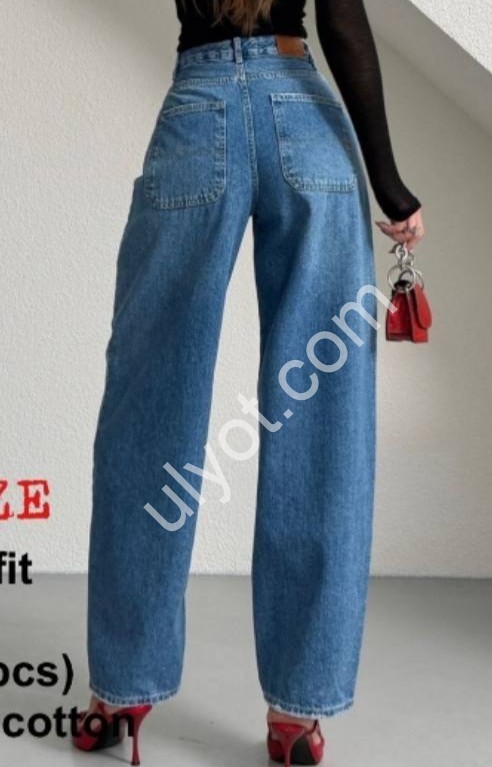 ДЖИНСИ ZEO BASIC (30-36) СИНІЙ 5214