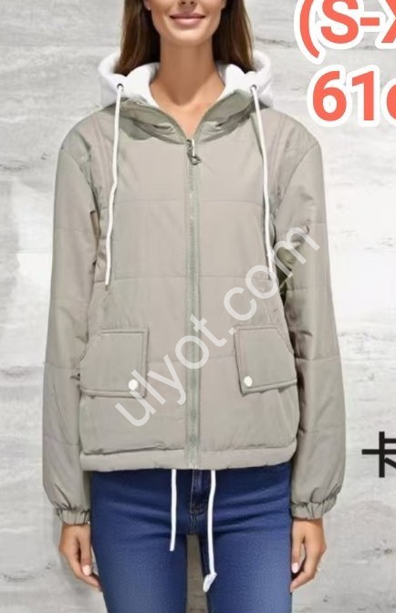 КУРТКА KAARAAN (S-XL) РОЗОВЫЙ 6123-4