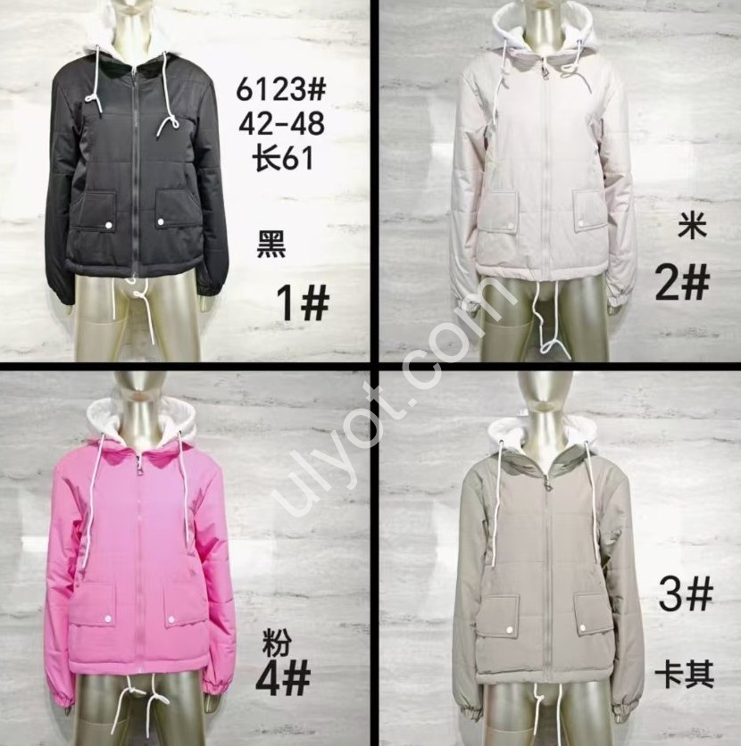 КУРТКА KAARAAN (S-XL) РОЗОВЫЙ 6123-4