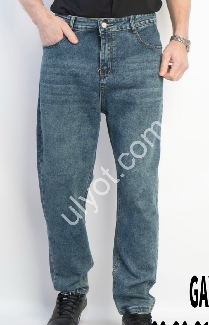 ДЖИНСЫ GAXGAX (29-38) Т.СИНИЙ 1262