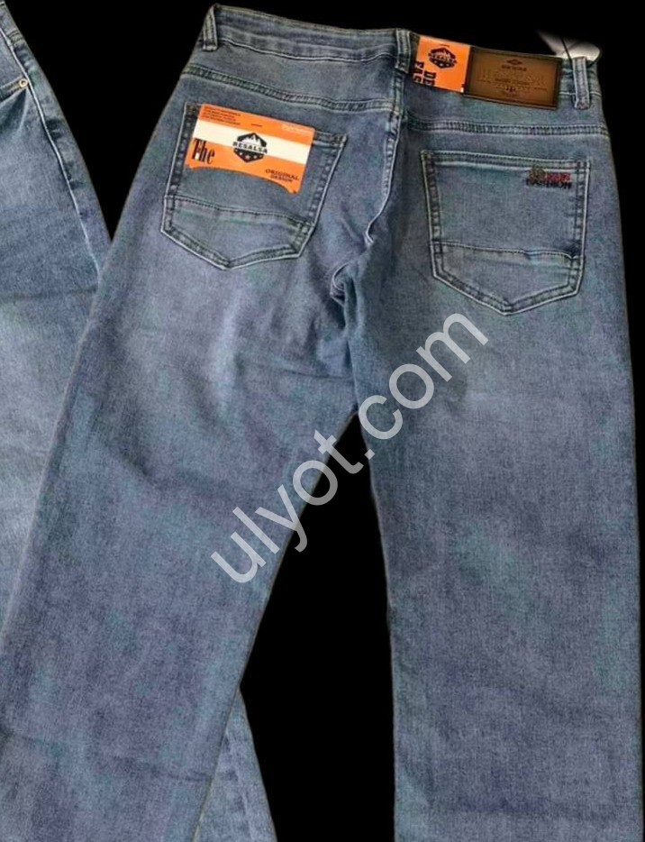 ДЖИНСЫ RESALSA (30-38) СИНИЙ 807