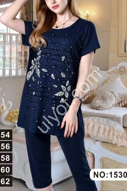 КОСТЮМ (54-62) Т.СИНІЙ 1530