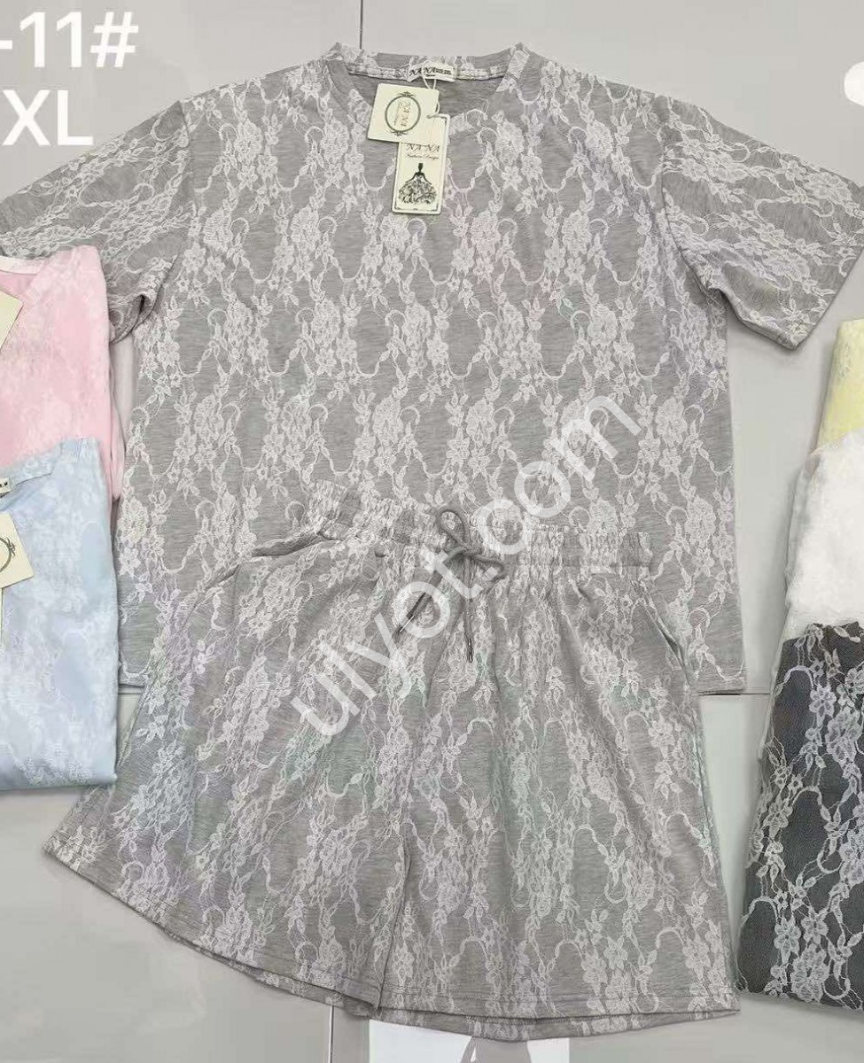 КОСТЮМ (44-50) РОЗОВЫЙ TWO-11