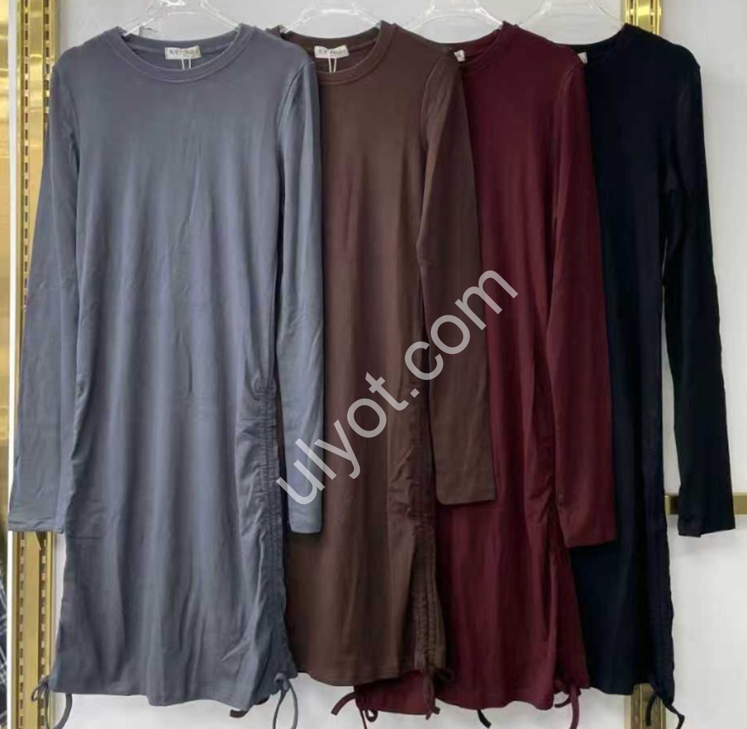 СУКНЯ (S-XL) ЧОРНИЙ SQ063