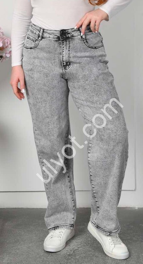 ДЖИНСЫ M.MIKI (28-33) СЕРЫЙ 326