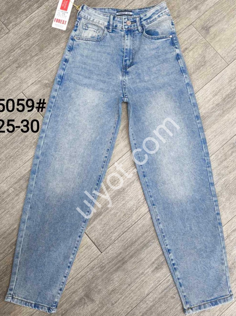 ДЖИНСЫ FOREST (25-30) СИНИЙ 5059