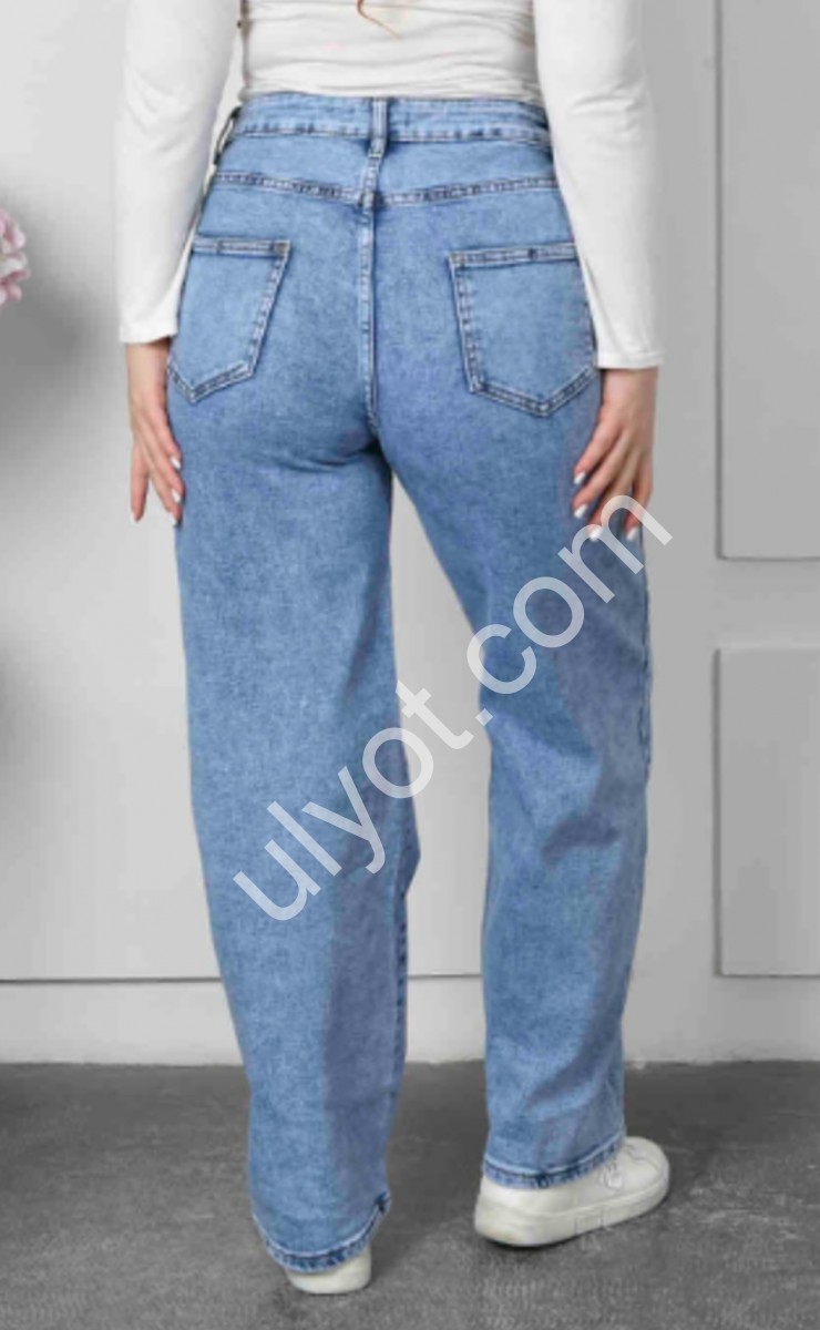 ДЖИНСЫ M.MIKI (30-36) СИНИЙ 305