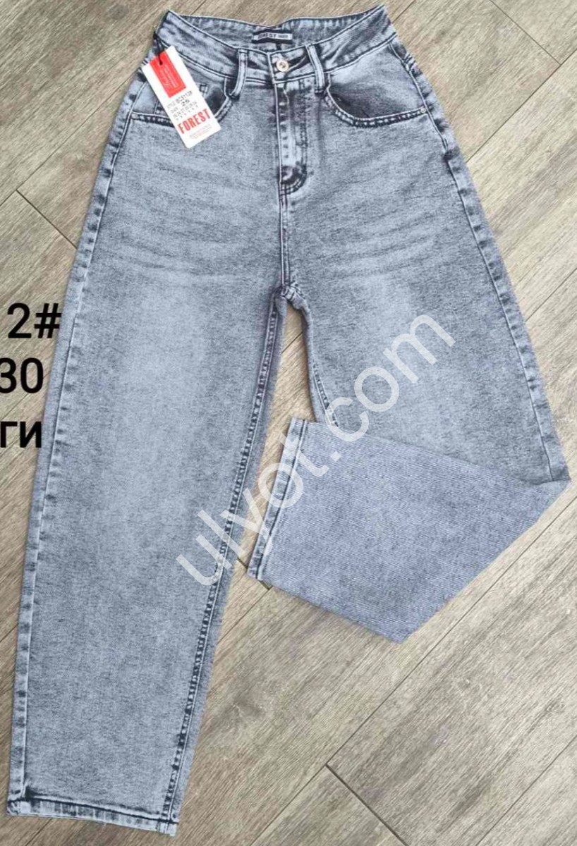 ДЖИНСЫ FOREST (25-30) СЕРЫЙ 5112