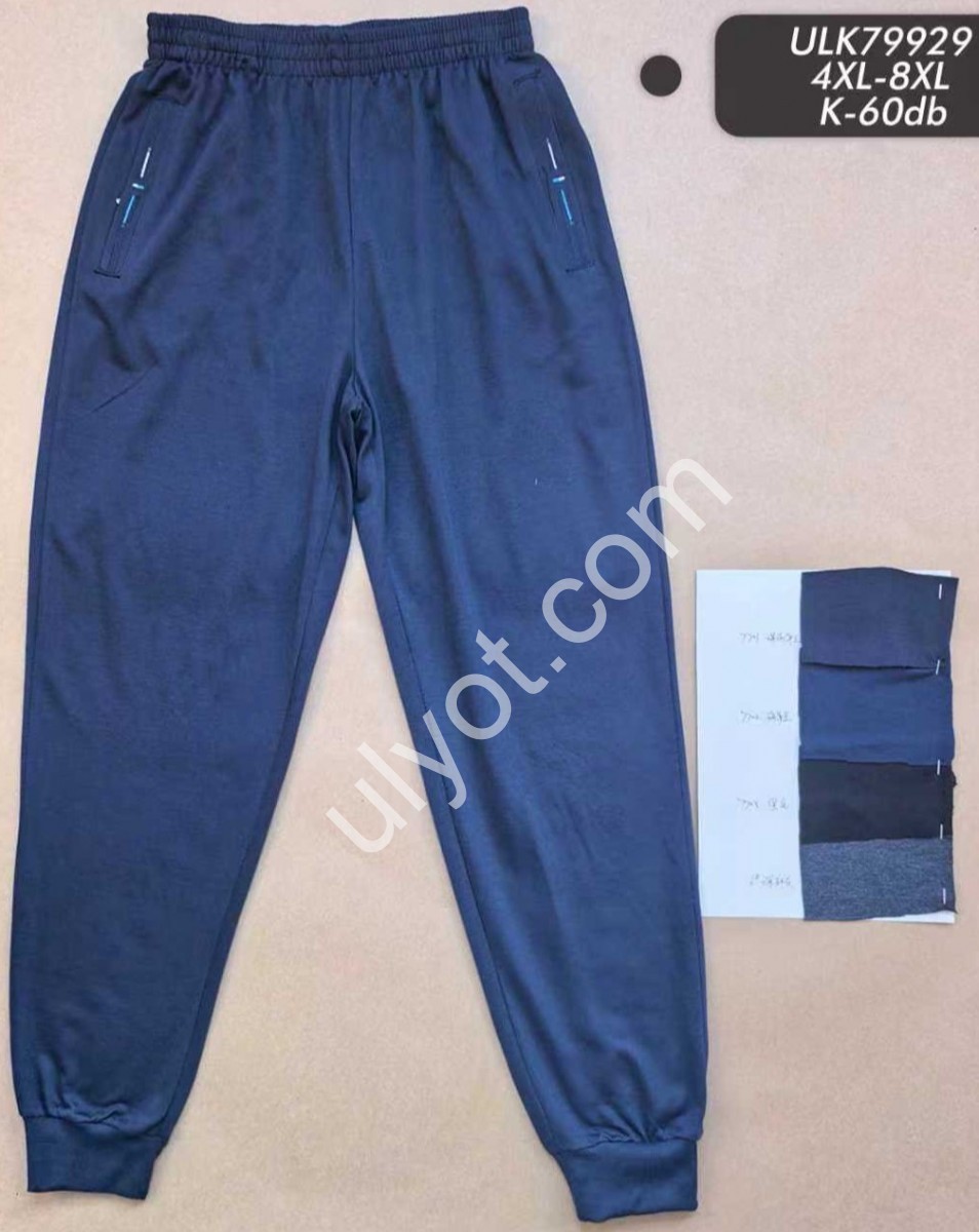 СПОРТ.ШТАНИ (4XL-8XL) МАНЖЕТ МІКС 79929