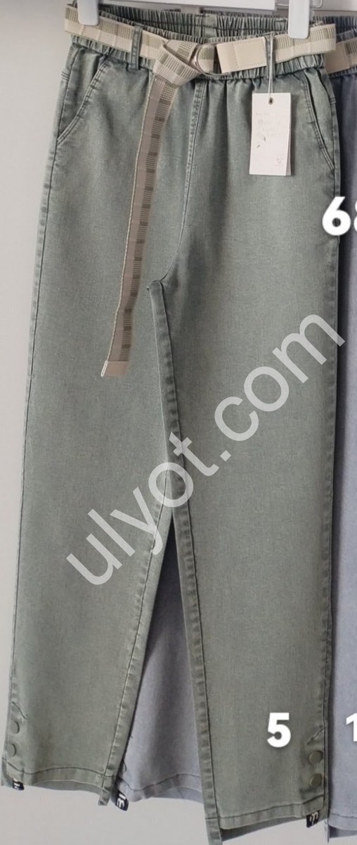 ДЖИНСЫ (25-30) КОРИЧНЕВЫЙ 689-3