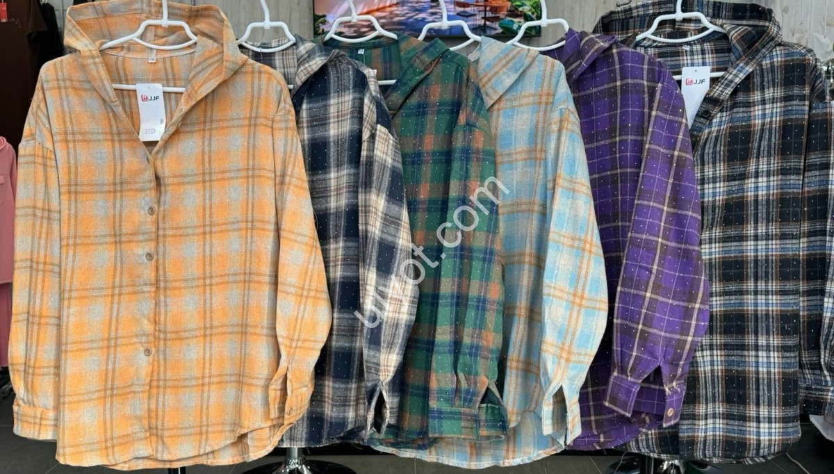 Фото 2 РУБАШКА (XL-4XL) КАМНИ Т.СИНИЙ+БЕЖ 7760