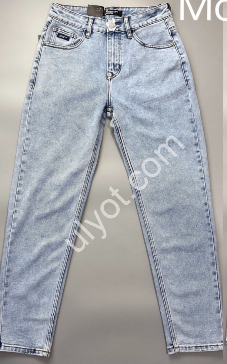 ДЖИНСИ REIGOUSE (29-36) MOM БЛАКИТНИЙ 6718