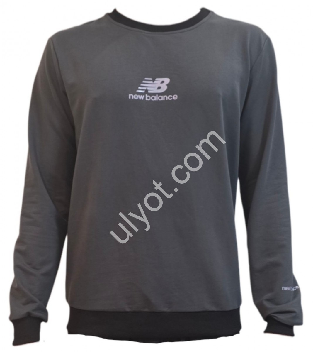 СВИТШОТ NB02 (46-54) СЕРЫЙ 