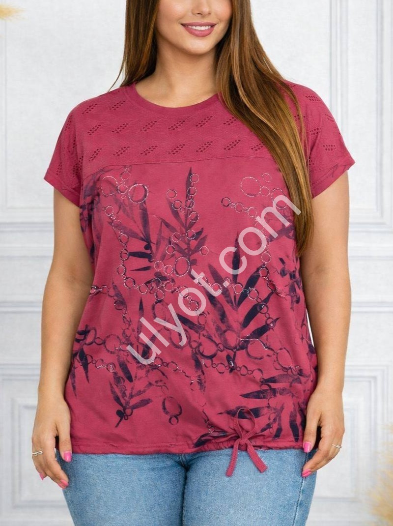 Фото 3 ФУТБОЛКА (2XL-4XL) МІКС 26012