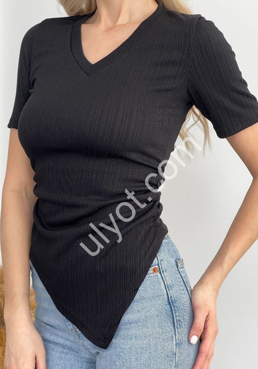 ФУТБОЛКА (42-48) ЧЕРНЫЙ 5146