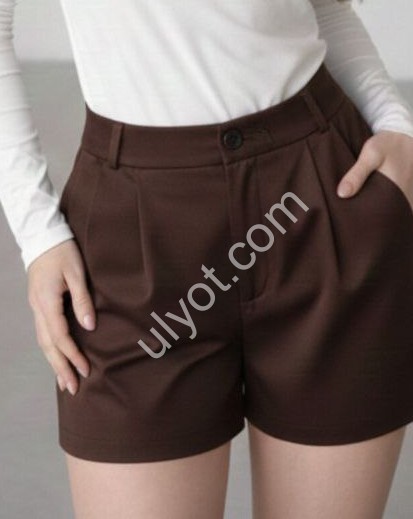 ШОРТЫ (42-46) ШОКОЛАД 1707
