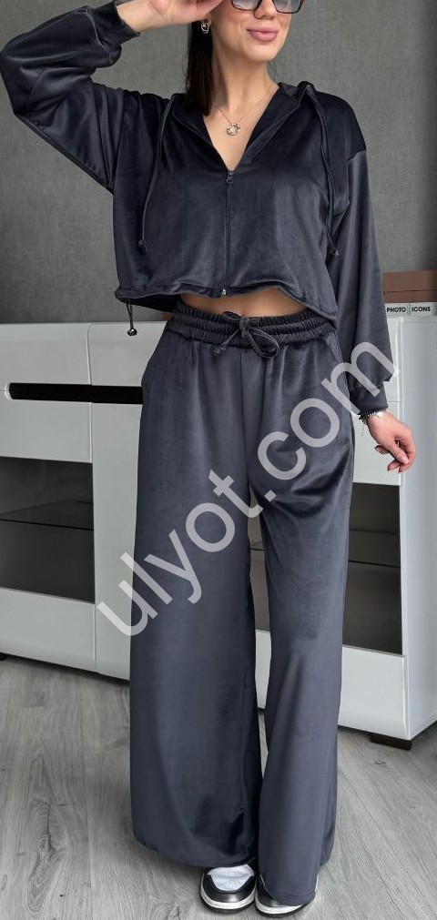 КОСТЮМ (42-48) ГРАФІТ 2498