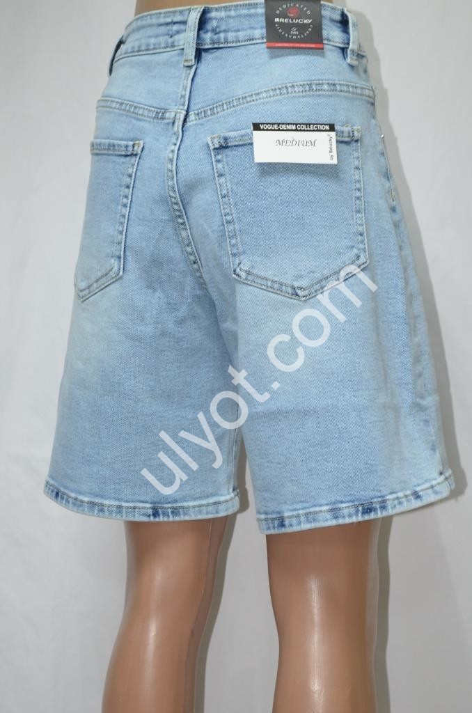 ШОРТЫ RELUCKY (25-30) ГОЛУБОЙ 21-1