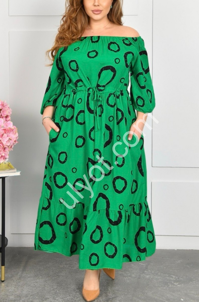 СУКНЯ (58-62) ЗЕЛЕНИЙ A4-1