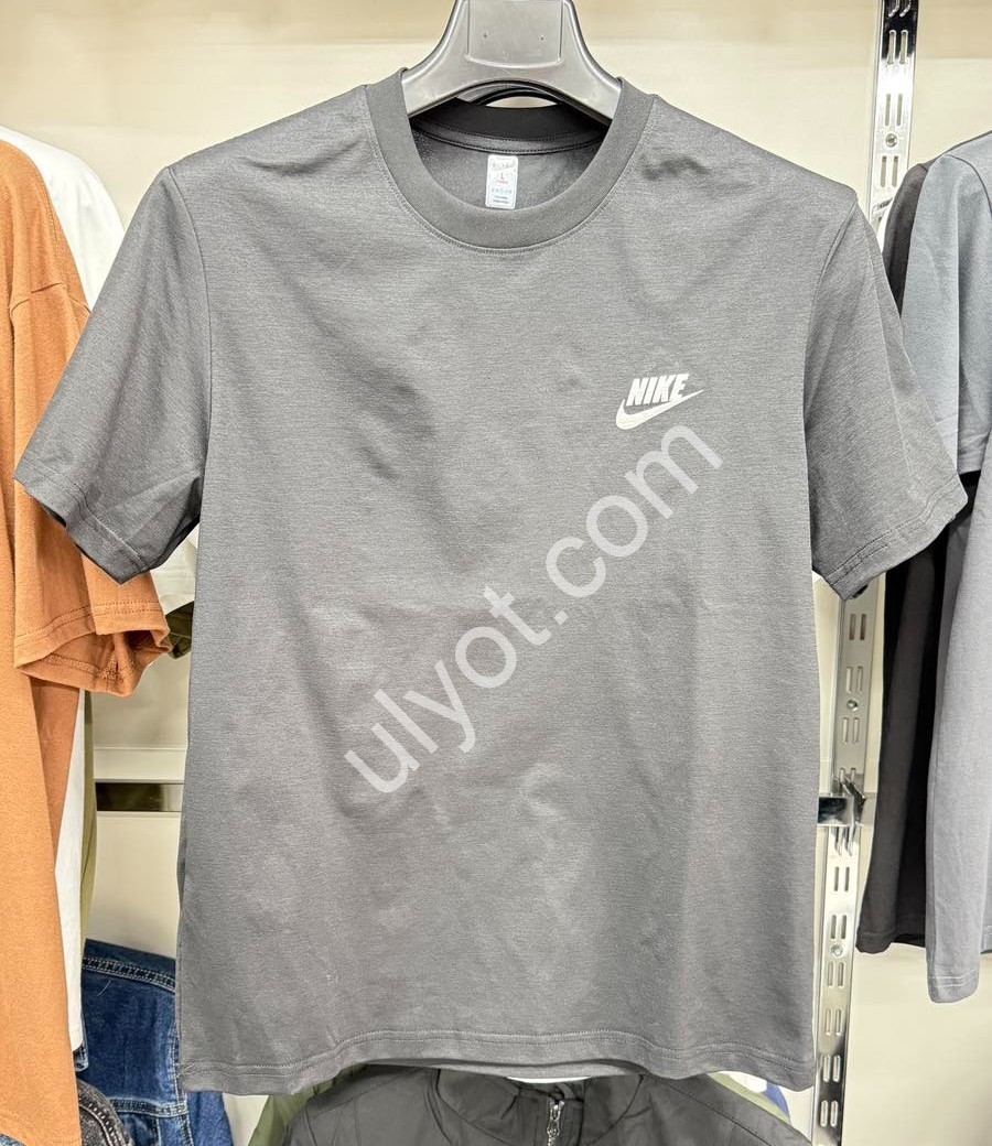 ФУТБОЛКА N02 (L-4XL) СЕРЫЙ 